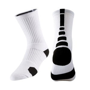 Người Đàn Ông Của Nén Thể Thao Crew Chạy Vớ Đệm Bóng Rổ Vớ Thể Thao Với Dưới Và Cuff Logo Cho Mùa Thu Mùa - Product Image 2