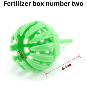 Vente en gros mini panier à engrais portable Boîte à engrais <span class=keywords><strong>pour</strong></span> orchidées en <span class=keywords><strong>pot</strong></span> Panier à engrais en plastique à libération lente avec couvercle - Product Image 6