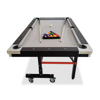 SZX Nouvelle Arrivée 6ft Table de Billard Pliant Classique