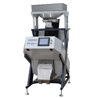 Fabriekslevering 1 Chute Ccd Kleur Sorteerder Gedroogd Fruit Rozijnen Zaden Hennep Rijst Tarwe Optische Sorteermachine