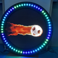 Écran LED rond personnalisé Aglare, écran LED rond à double face simple, P2.5 P3 P4 P5