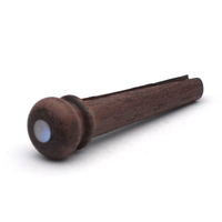 Rosewood Guitar Pins String Nails String Pin Acoustic Guitar Bridge Pins with 3.0mm Green Abalone Dots
