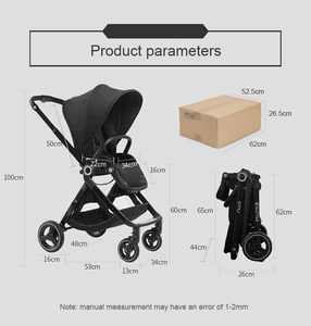 Cina fornitura all'ingrosso di Coches <span class=keywords><strong>bebe</strong></span> baby poussette regolabile 3 in 1 da fabricantes carreolas de <span class=keywords><strong>bebe</strong></span> en cina - Product Image 5