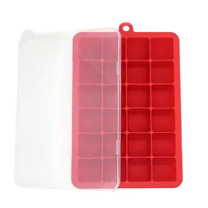 Long Silicone Ice Maker Cubes Silicon 24 Creative Ice Cube Molds And Tray With Lid