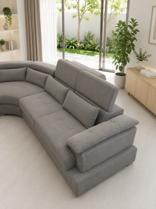 Vibrant Emerald Sudut Montecarlo Square Lounge Set with Eco-Friendly Fabric for Living Room & Hotel - Product Image 2