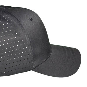 Gorra de Béisbol Lisa de Alta Calidad al por Mayor, Ajustable, Deportiva, con Logotipo Personalizado, Perforada con Láser - Product Image 2