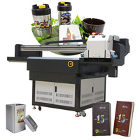 Machine d'impression de boîte de carton d'imprimante de cylindre à plat UV de LED numérique à grande vitesse de vente chaude