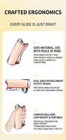 Appareil de massage facial Gua Sha OEM galvanique pour lifting du visage, cou et corps, micro-courant, soin de la peau