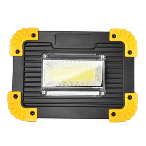 Portable Cob Work Light Rechargeable Battery 18650 White Outdoor Emergency Lighting - Product Image 1