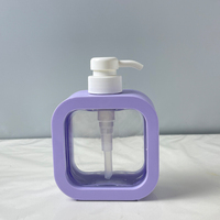 Efficacy Skincare Çift Tüplü PP Losyon Şişesi 200ml 300ml, Serum, Losyon ve Bakım Ürünleri için Siyah Pompalı Şişe
