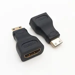 Hd Mi Mini Adapter Vergulde Vrouwelijke Hd Mi Naar Mannelijke Hd Mi Connector 4K Compatibel Voor Camera Camcorder Dslr Tablet Videokaart