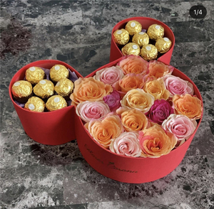 Caja de Regalo de Lujo con Forma de Mickey Mouse, Personalizable con Logotipo, Cilindro de Papel para Chocolates, Rosas y Flores, con Ventana de PVC - Product Image 2