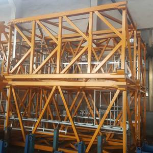 <span class=keywords><strong>Grue</strong></span> à tour à section de mât 120HC/132HC/154HC/256HC/290HC, acier Q235B/Q345B, capacité de levage 630KN.m, hauteur maximale 140m - Product Image 5