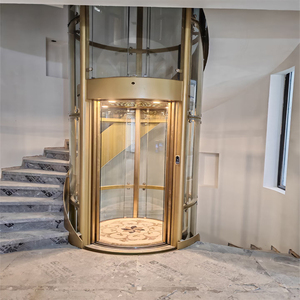 <span class=keywords><strong>Ascensor</strong></span> de Lujo Personalizable para Villas, <span class=keywords><strong>Cabina</strong></span> de Vidrio para Transporte Vertical Diario Familiar - Product Image 6