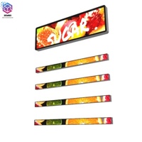 Layar Monitor LCD Ultra-Lebar 37 Inci untuk Tampilan Digital di Tepi Rak, Layar Iklan untuk Toko Ritel