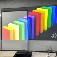 Pantalla de Proyección Fija T-prism 5.0 4K 3D UST ALR/CLR |   Rechazo de Luz Ambiental para Proyectores de Tiro Ultra Corto