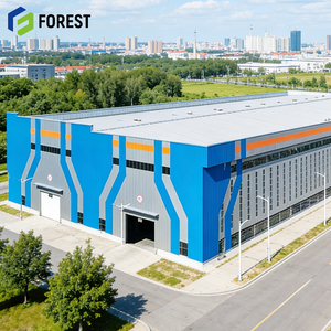 Versatile Customizable Anti-Corrosive Agricultural Cold Storage Large Clear Span Prefabricated Industrial Building - Product Image 1