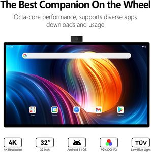 4K <b>32</b> <b>Inch</b> Built-in 9800mAh Battery Smart <b>TV</b> Touchscreen Portable Mobile Monitor With <b>Android</b> OS 4K <b>32</b> <b>Inch</b> Smart Touchscreen Po - Product Image 5