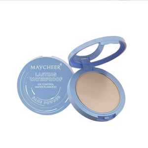 Poudre compacte pour le visage Maycheer avec fini mat doux. Elle possède des propriétés résistantes à la transpiration et à l'eau et peut absorber l'excès de sébum. - Product Image 5