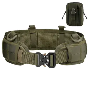 Ceinture Tactique verte Molle pour hommes, vente en gros