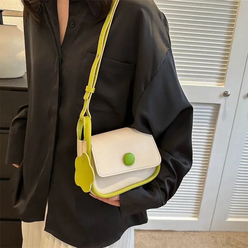 New Style Bag 2023 Korean Fashion Single Shoulder Messenger Crossbody Bags For Women Small Handbags PU Leather