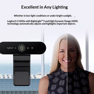 Cámara de transmisión en vivo C1000e 4K gran angular HD con interfaz USB de 60 FPS para videoconferencias en computadora, stock vertical - Product Image 3