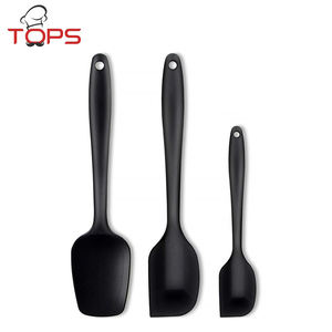 गैर छड़ी सिलिकॉन रंग सेट 3 टुकड़ा गर्मी प्रतिरोधी सहज रबर रंग रसोई के बर्तन - Product Image 2