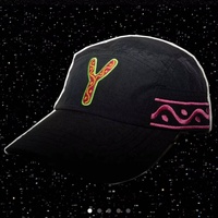 Nueva Gorra de Moda en Oferta, MOQ Bajo, 100% Poliéster, 5 Paneles, Cierre a Presión, Bordado Personalizado, con Visera Plana