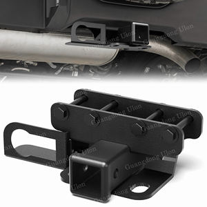 ULON fabrika fiyat çekme aksamı römork Ford Bronco 2021-2024 Hitch alıcı, arka tampon 2 inç çekme kapağı, toz boya - Product Image 3