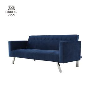 Canape lit KD-sofá cama plegable 2 en 1, sofá convertible de terciopelo, bajo precio - Product Image 3