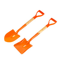 Outils agricoles, pelles en acier inoxydable avec manche en bois, qualité industrielle/bricolage, usage agricole, pelles pour creuser la terre, pelles de camping
