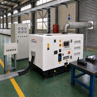 Groupe électrogène diesel de type ouvert 250 kVA, usage intensif, triphasé 400 V, pour l'alimentation des sites miniers