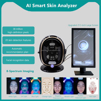 Equipo de Belleza, Máquina de Análisis de Piel con IA, Diagnóstico de Imagen Digital 3D Inteligente, Dermatoscopio, Escáner Facial, Analizador de Piel