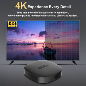 Onn กล่องสมาร์ททีวี4K PLUS แอนดรอยด์14, 4K Quad Core set-top box การเชื่อมต่อ5G แรม2GB รีโมทเสียงสำหรับสตรีมมิ่งเครื่องเล่นสื่อ - Product Image 5