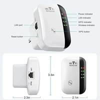 Amplificateur de signal sans fil Wifi Extender Small Steamed Bun Network Repeater Ap Broadband Home Router Signal Amplification Extension