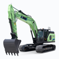 Excavatrice électrique XE270EV à propulsion entièrement électrique, silencieuse, puissance de fonctionnement de 150 kW, excavatrice électrique sur chenilles