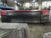 Usine 3.2m/10ft imprimante numérique grand format 4 pièces Konica 512i imprimante de bannière flexible avec vitesse de 240 m²