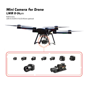 Cámara industrial <span class=keywords><strong>multiespectral</strong></span> de drones infrarrojos de onda larga en miniatura de alto rendimiento Monitoreo de seguridad - Product Image 1