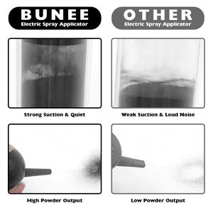 신상품 헤어 섬유 전기 스프레이 펌프 개인 라벨 헤어 섬유 어플리케이터 섬유 모발 농축 무료 제품 테스트 - Product Image 5