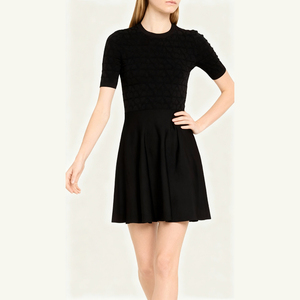 فستان فاخر محبوك بتصميم A-Line للحفلات الراقية، فستان سهرة نسائي راقي، فستان أنيق للمناسبات الاحتفالية - Product Image 3