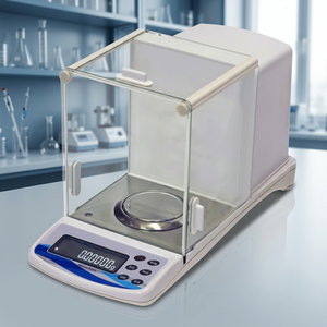 Balance analytique semi-micro haute précision, balance électronique de laboratoire numérique avec écran de protection - Product Image 3