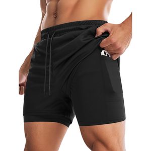 Pantalones Cortos Deportivos para Hombre FOXA, Ligeros, de 5-7 Pulgadas, con Bolsillos, de Secado Rápido, para Entrenamiento Atlético - Product Image 1