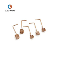 Antenne hélicoïdale interne WiFi 2,4 GHz et 5 GHz avec bobine en cuivre, gain de 2-3 dBi, impédance de 50 ohms, connecteur à souder