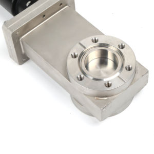 Mini válvulas de compuerta UHV neumáticas manuales Doble accionamiento KF25 a KF50 Acero inoxidable SS304 Alto vacío CF25 a CF50 Válvulas de brida - Product Image 5