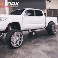 Jantes forgées Super Single à déport profond sur mesure 26x14 28x16 30x16 8x170 8x180 8x6.5 8x165.1 pour Ford F250 F350 et GMC Sierra 3500HD