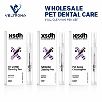 Stylo de Nettoyage Dentaire pour Animaux – Blanchiment des Dents de Chien et Chat, Éliminateur de Plaque et Tartre, Gel Rafraîchissant l'Haleine, Outil Brosse – Vente en Gros