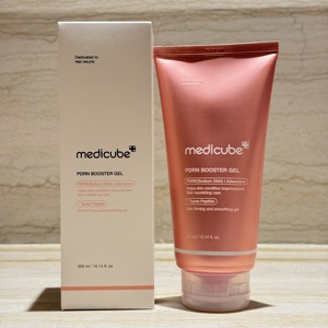 Gel Booster PDRN Medicube 300ml, hydratant <span class=keywords><strong>anti</strong></span>-âge et gel corporel <span class=keywords><strong>anti</strong></span>-rides, crème exfoliante corporelle, gel douche et lotion corporelle rouge - Product Image 1