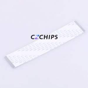 JS10A-30P-150-4-8 FFC Cable (Flexible Flat Cable) P=1mm Connector 30P 1mm 0.3mm Non-Inverting - Product Image 1