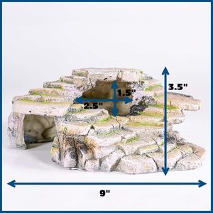 Thời Trang Mới Rùa Basking Nền Tảng Cho Các Loài Bò Sát Fish Tank Aquarium Cảnh Quan Đồ Trang Trí Với Nhà Máy Bán Hàng Trực Tiếp Giá - Product Image 6