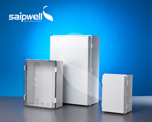 IP65 outdoor ABS/PC clear cover waterpoof plastic junction box for electronic with lock
